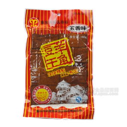 五香味鹵制香豆干160g 袋 鹵制品